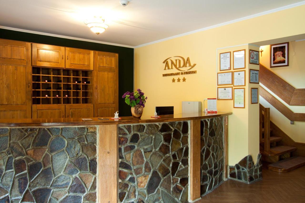 Pension&Restaurant Anda Ґеорґень Екстер'єр фото